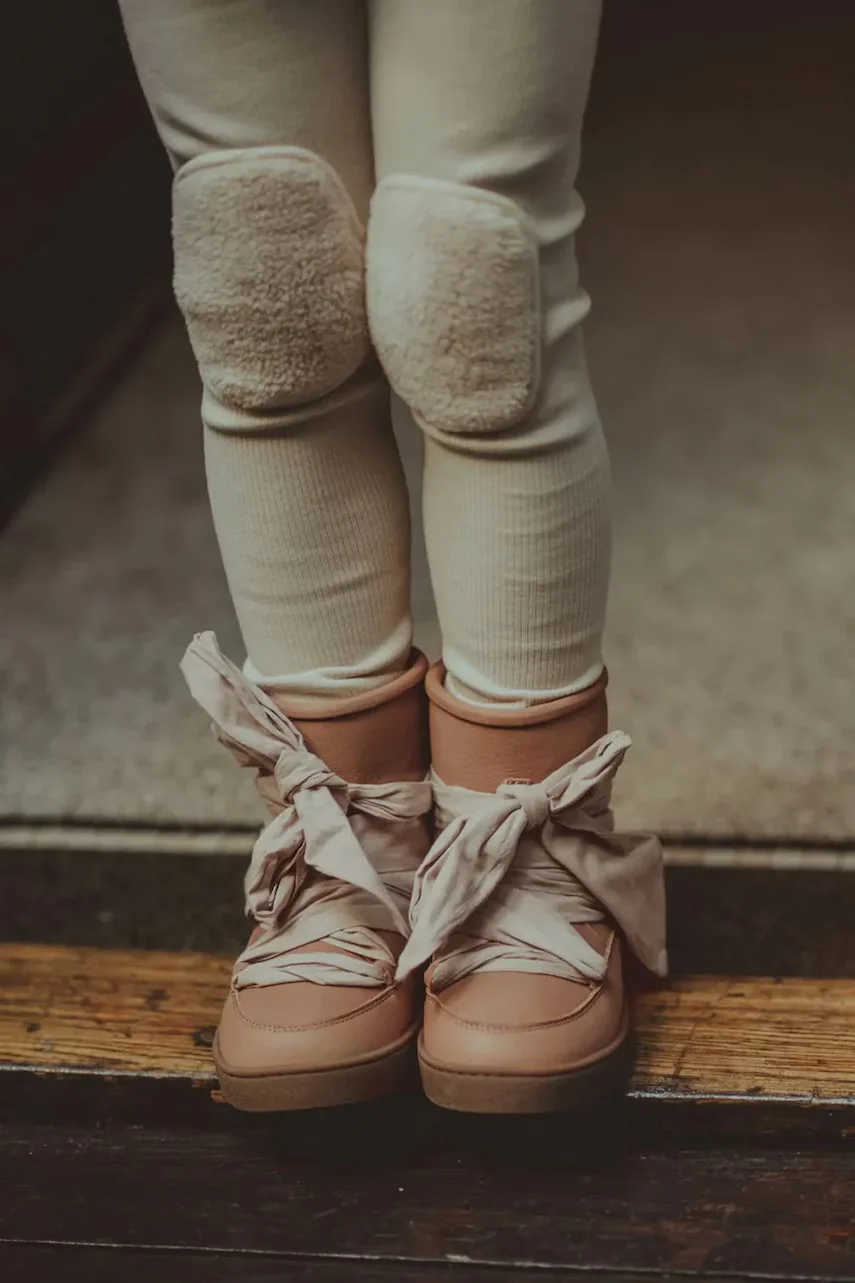 Donsje Детски кожени апрески Ganza Boots