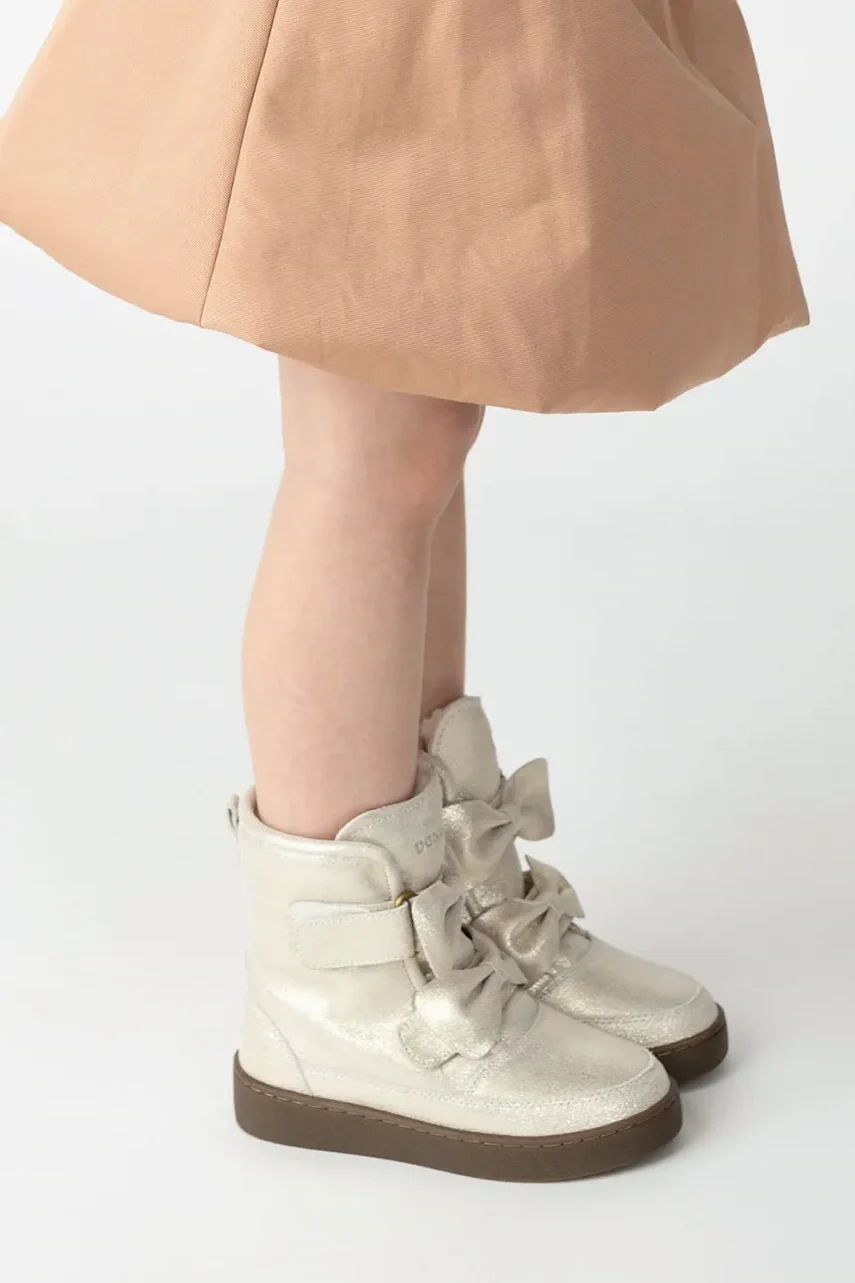 Donsje Детски кожени зимни обувки Isa Exclusive Boots