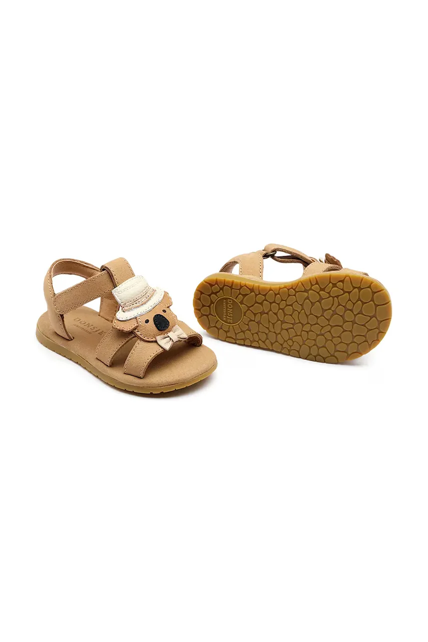 Donsje Детски сандали от кожа Hilley Sandals Groom