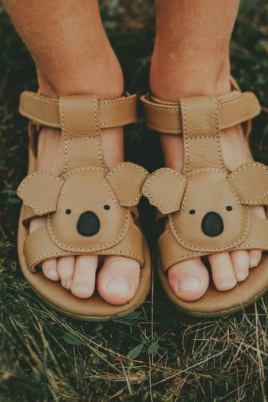 Donsje Детски сандали от кожа Mhalo Sandals Koala