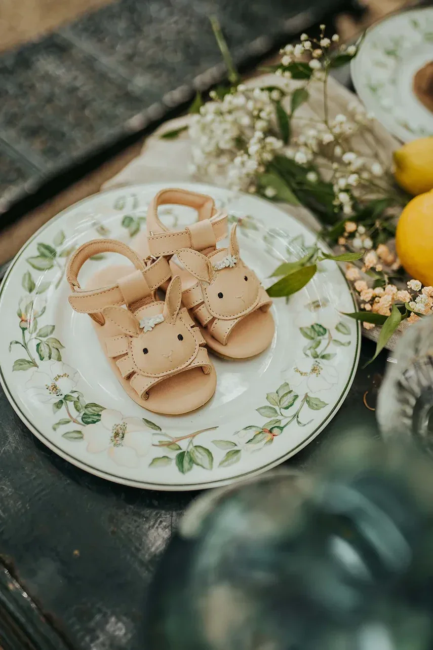 Donsje Детски сандали от кожа Stelloux Sandals Bride
