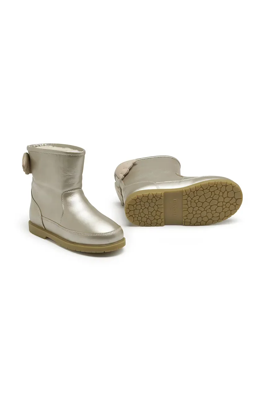 Donsje Детски велурени зимни обувки Angela Boots Wings