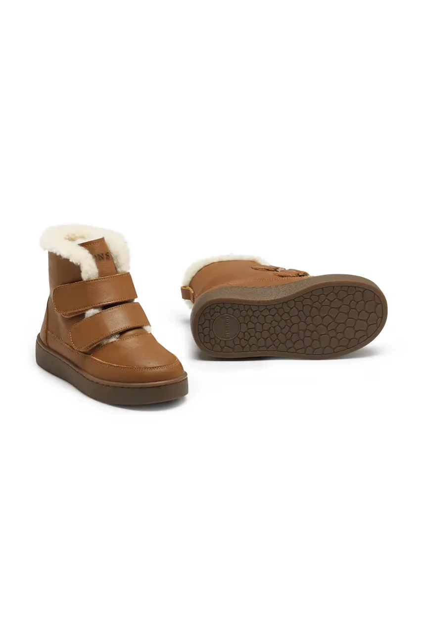 Donsje Детски велурени зимни обувки Clenn Boots
