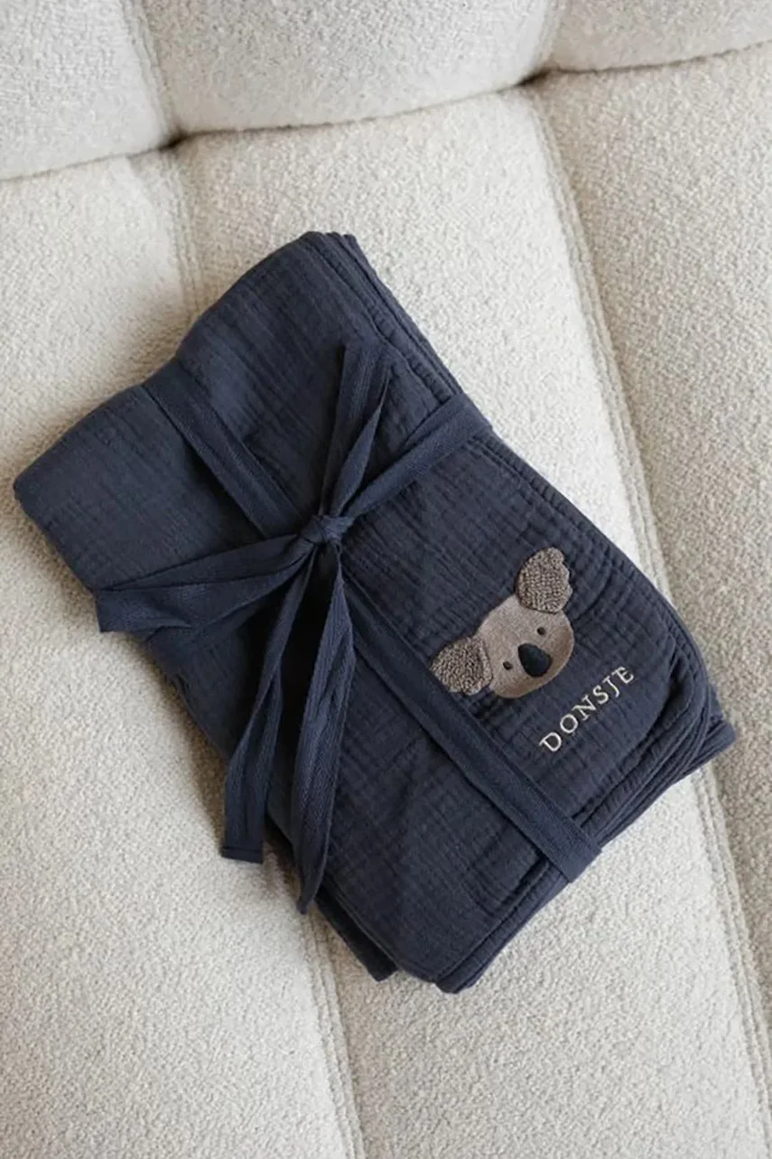 Donsje Памучно бебешко одеяло Ploekie Muslin Blanket XL Koala