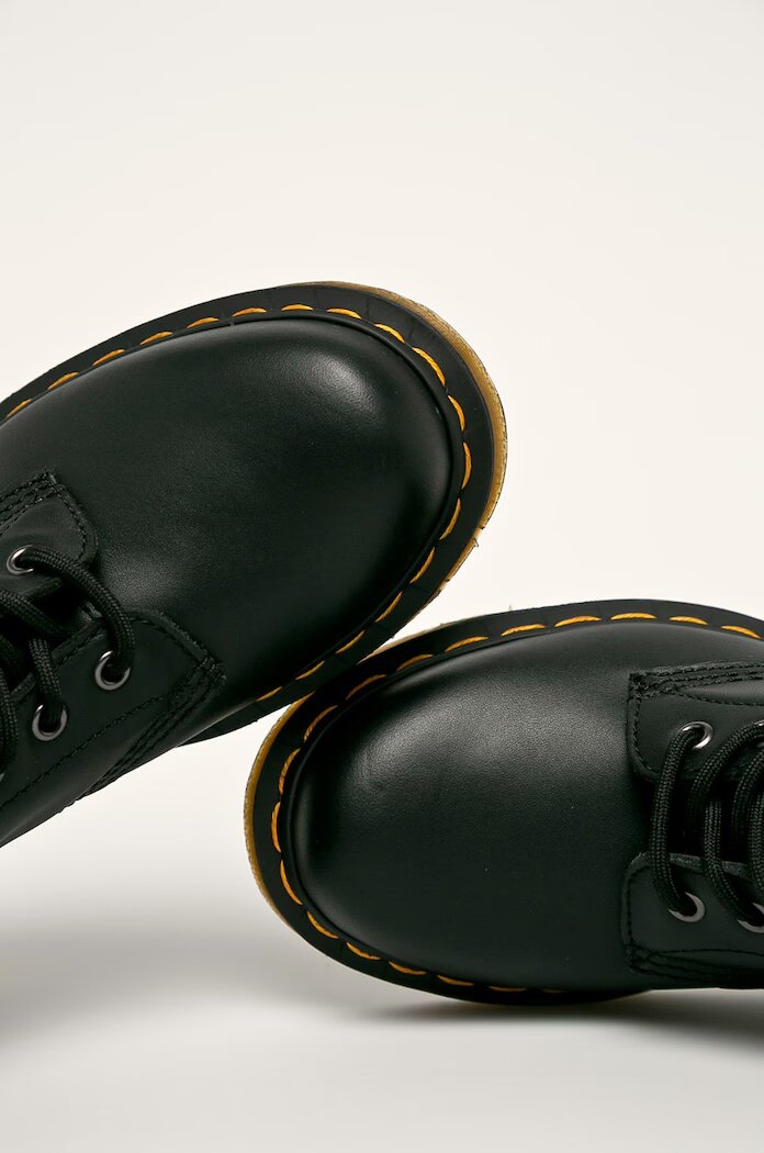 Dr. Martens Кожени кубинки 1460 Nappa в черно с равна подметка DM27894201 11822002