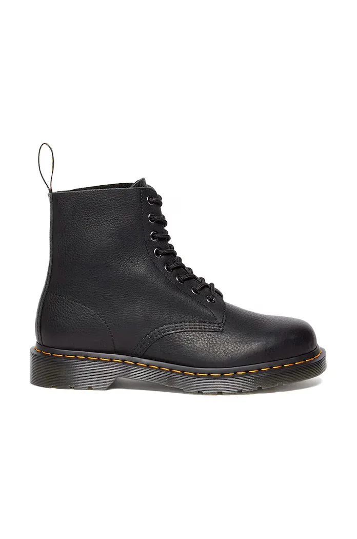 Dr. Martens Кожени кубинки 1460 Pascal Ambassador в черно с равна подметка DM31981001