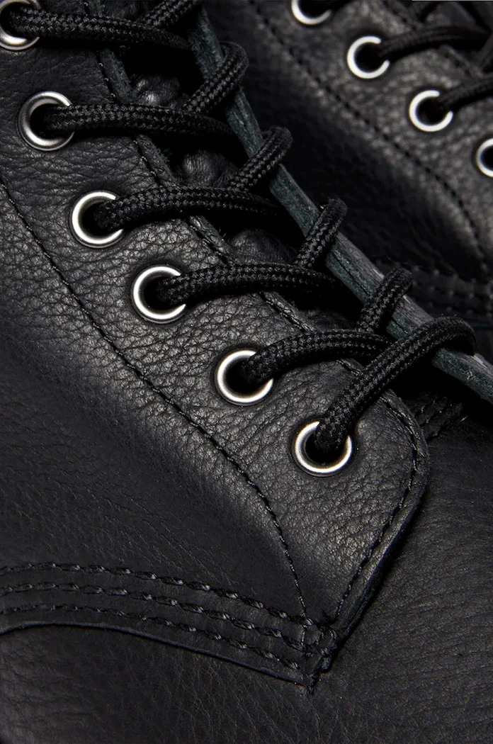 Dr. Martens Кожени кубинки 1460 Pascal Ambassador в черно с равна подметка DM31981001