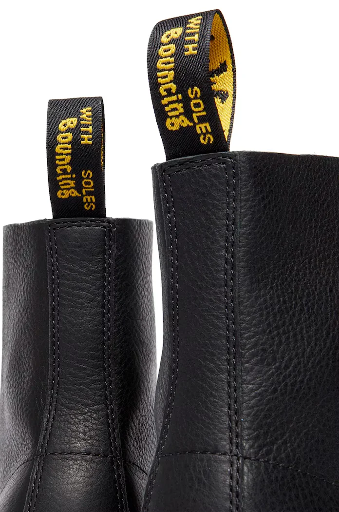 Dr. Martens Кожени кубинки 1460 Pascal Ambassador в черно с равна подметка DM31981001