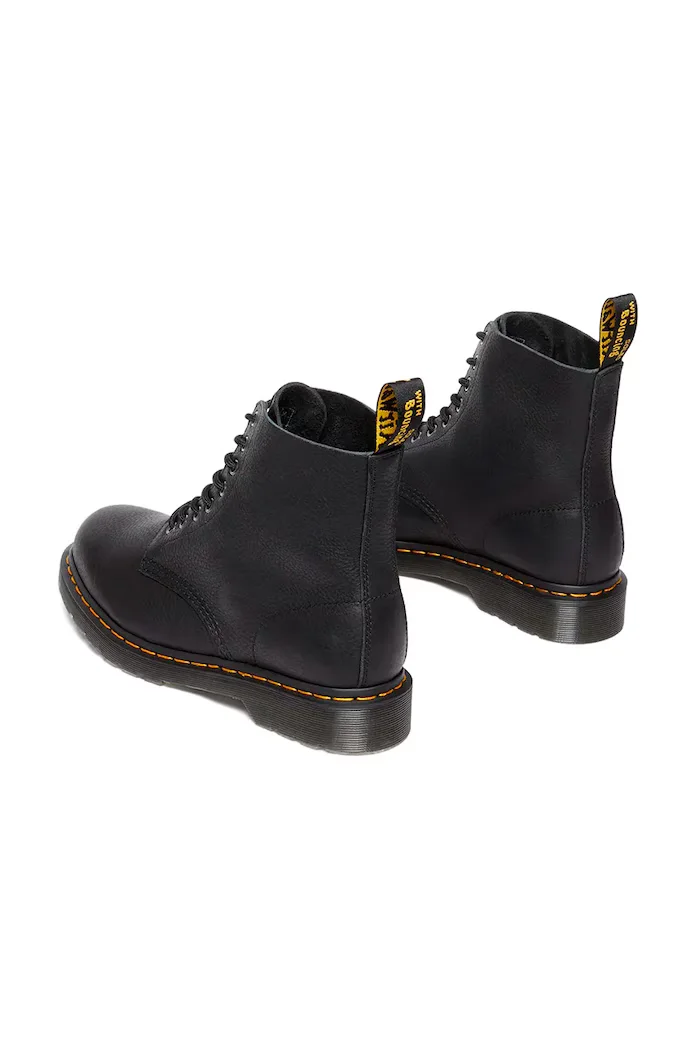 Dr. Martens Кожени кубинки 1460 Pascal Ambassador в черно с равна подметка DM31981001