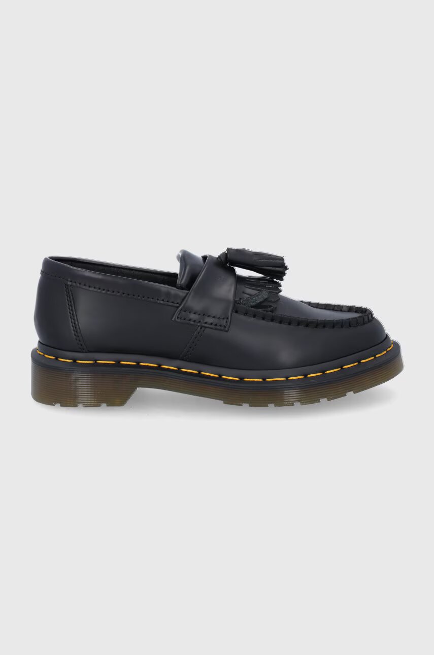 Dr. Martens Кожени мокасини Adrian Yellow Stitch