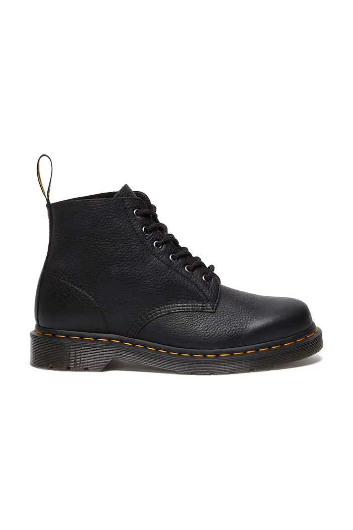Dr Martens кубинки от кожа 101 Ambassador черни DM32166001