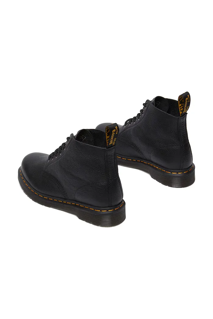Dr Martens кубинки от кожа 101 Ambassador черни DM32166001