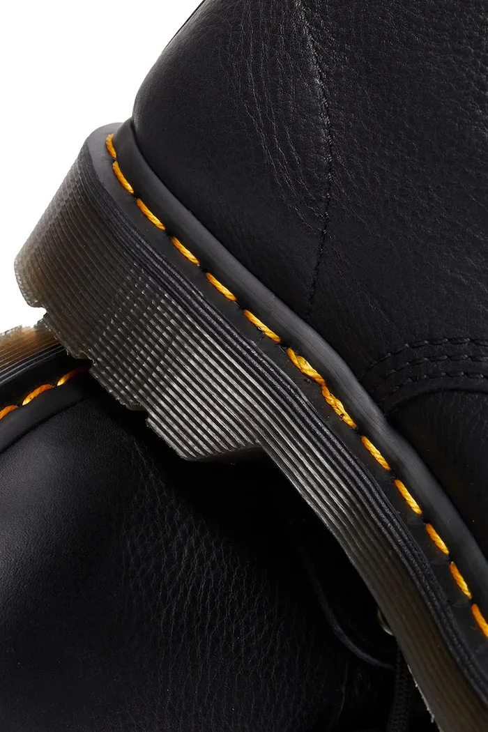 Dr Martens кубинки от кожа 101 Ambassador черни DM32166001