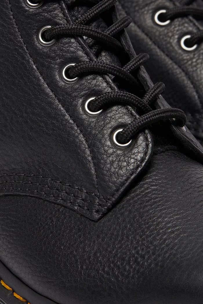 Dr Martens кубинки от кожа 101 Ambassador черни DM32166001