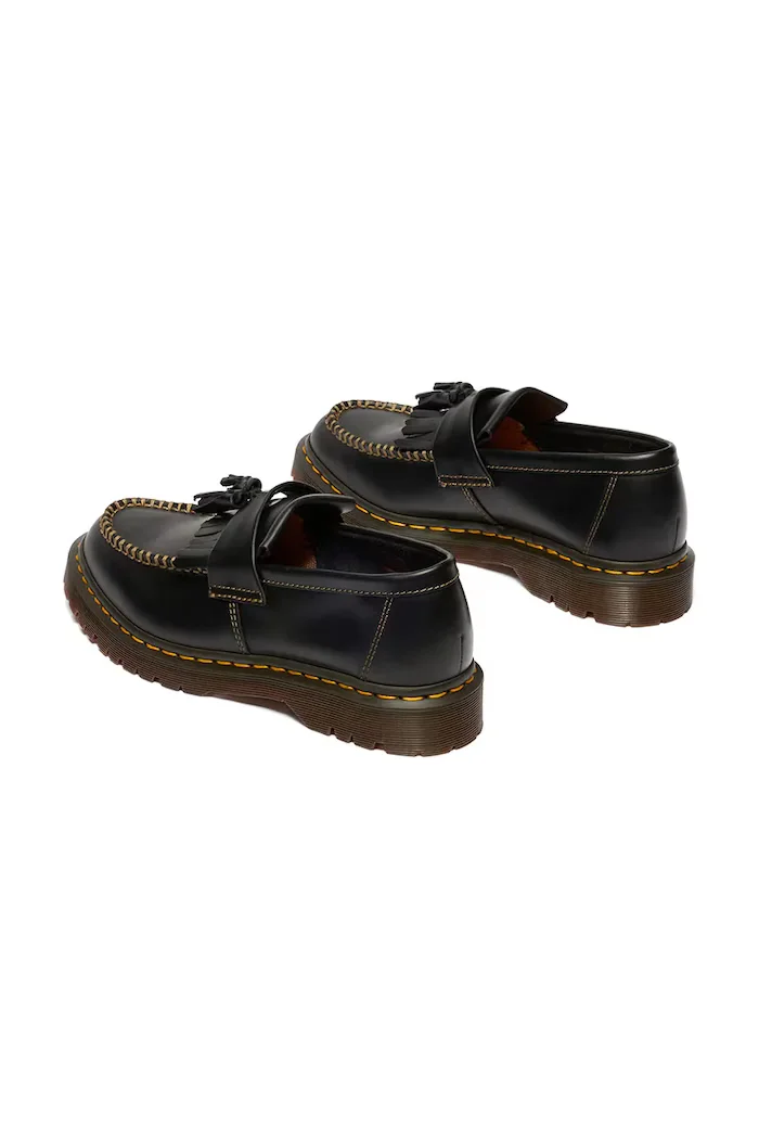 Dr. Martens мокасини от кожа Adrian Ben Tassel Loafer черни DM42849001