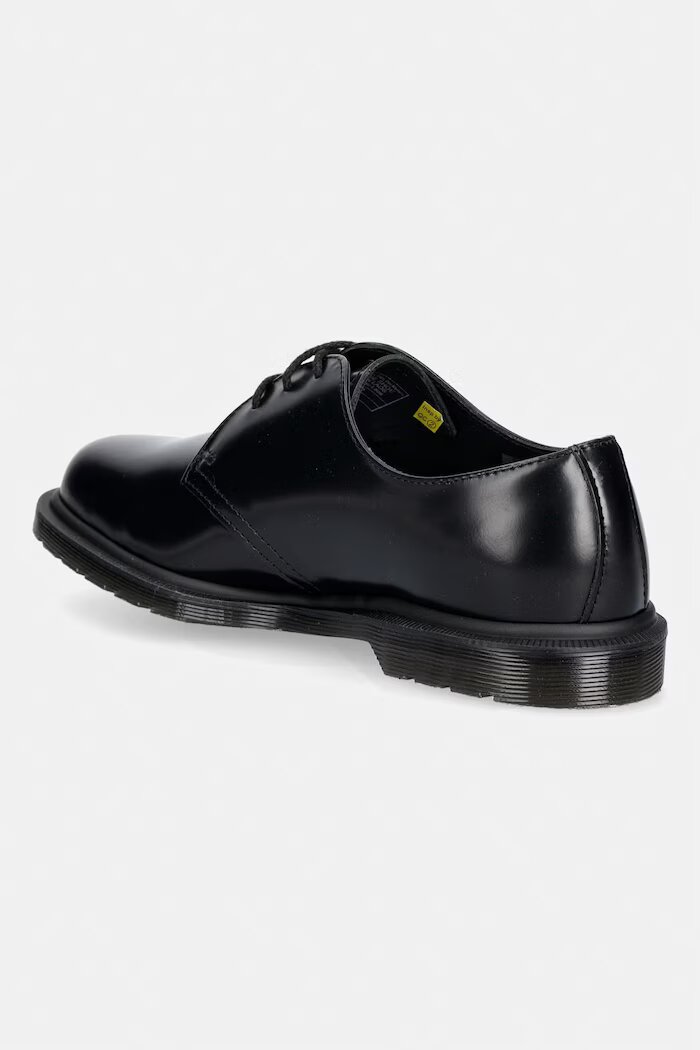 Dr. Martens половинки обувки от кожа Mayfare черни DM42863001