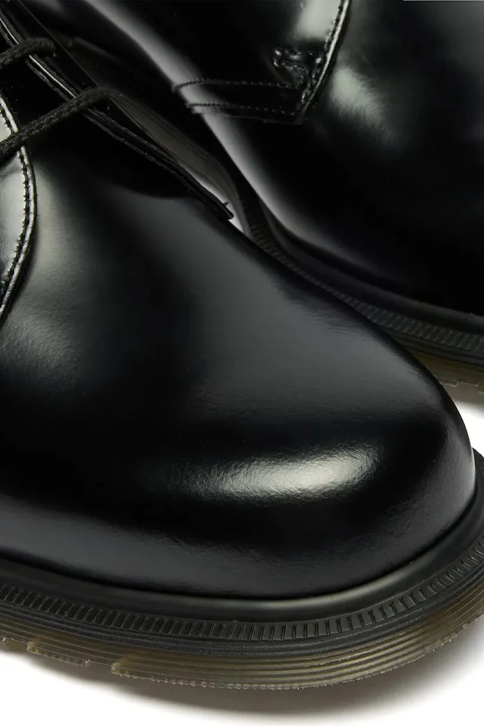 Dr. Martens половинки обувки от кожа Mayfare черни DM42863001