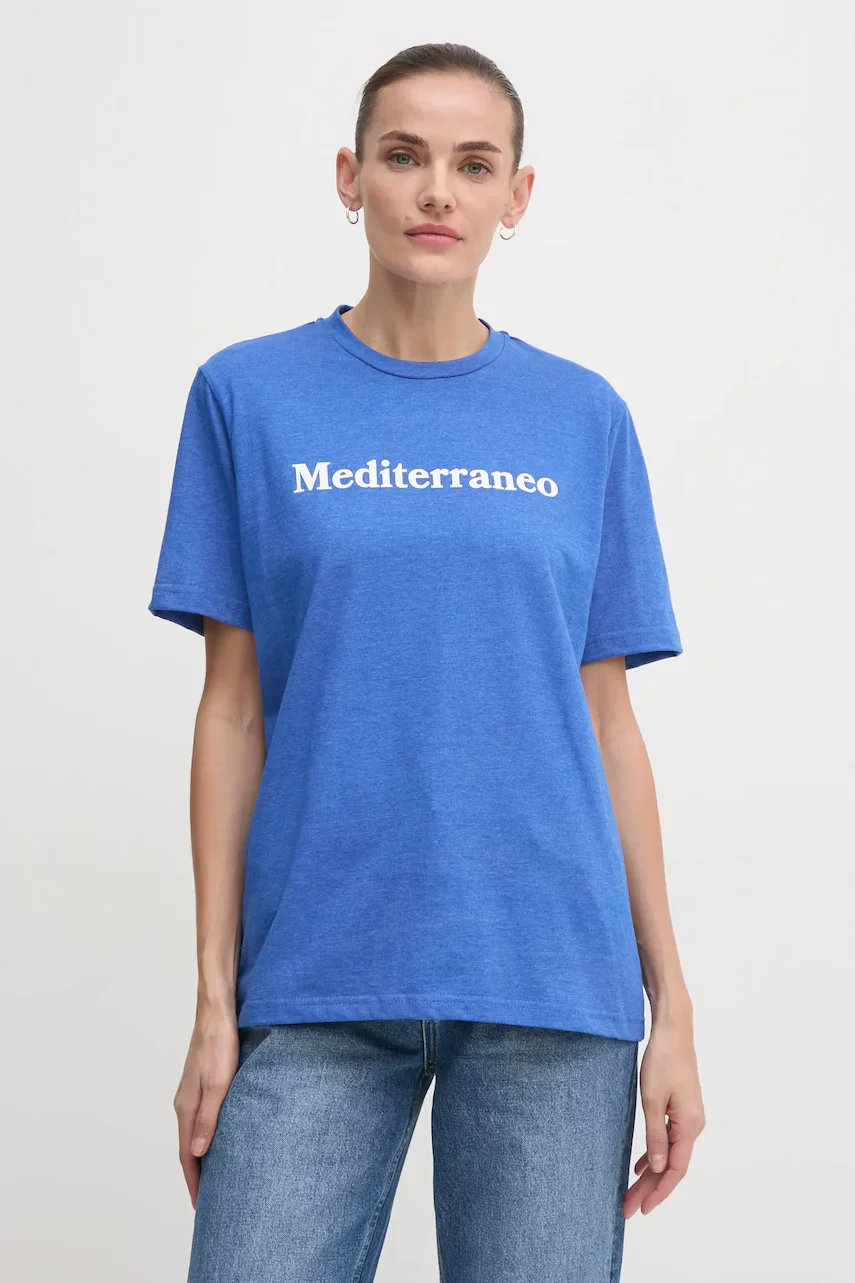 Drivemebikini Памучна тениска Mediterraneo