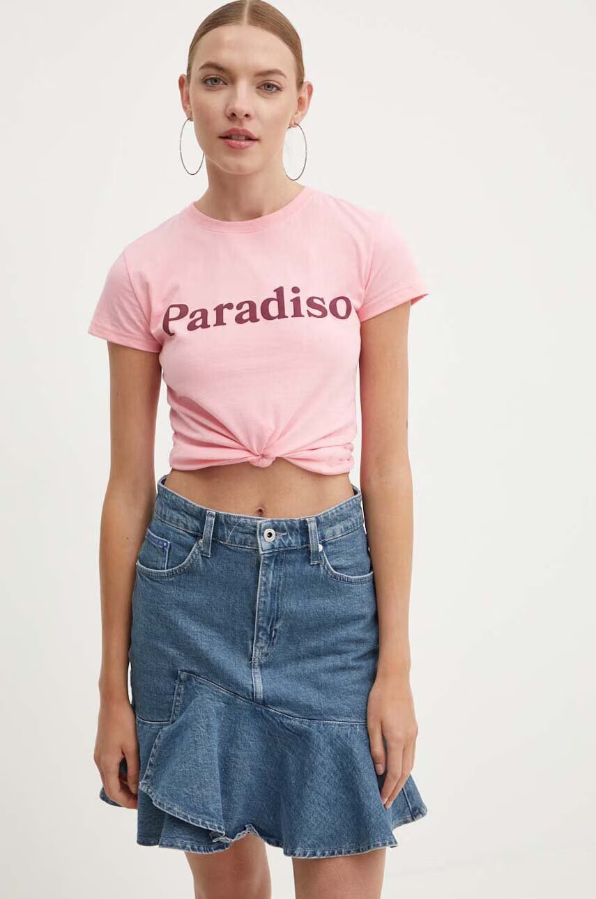 Drivemebikini Памучна тениска Paradiso