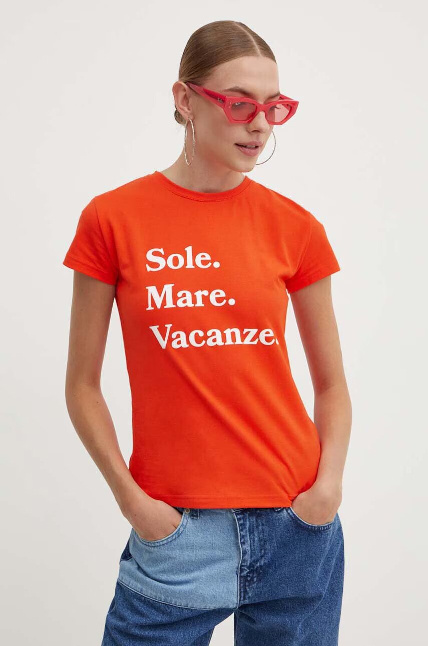 Drivemebikini Тениска Sole Mare Vacanze