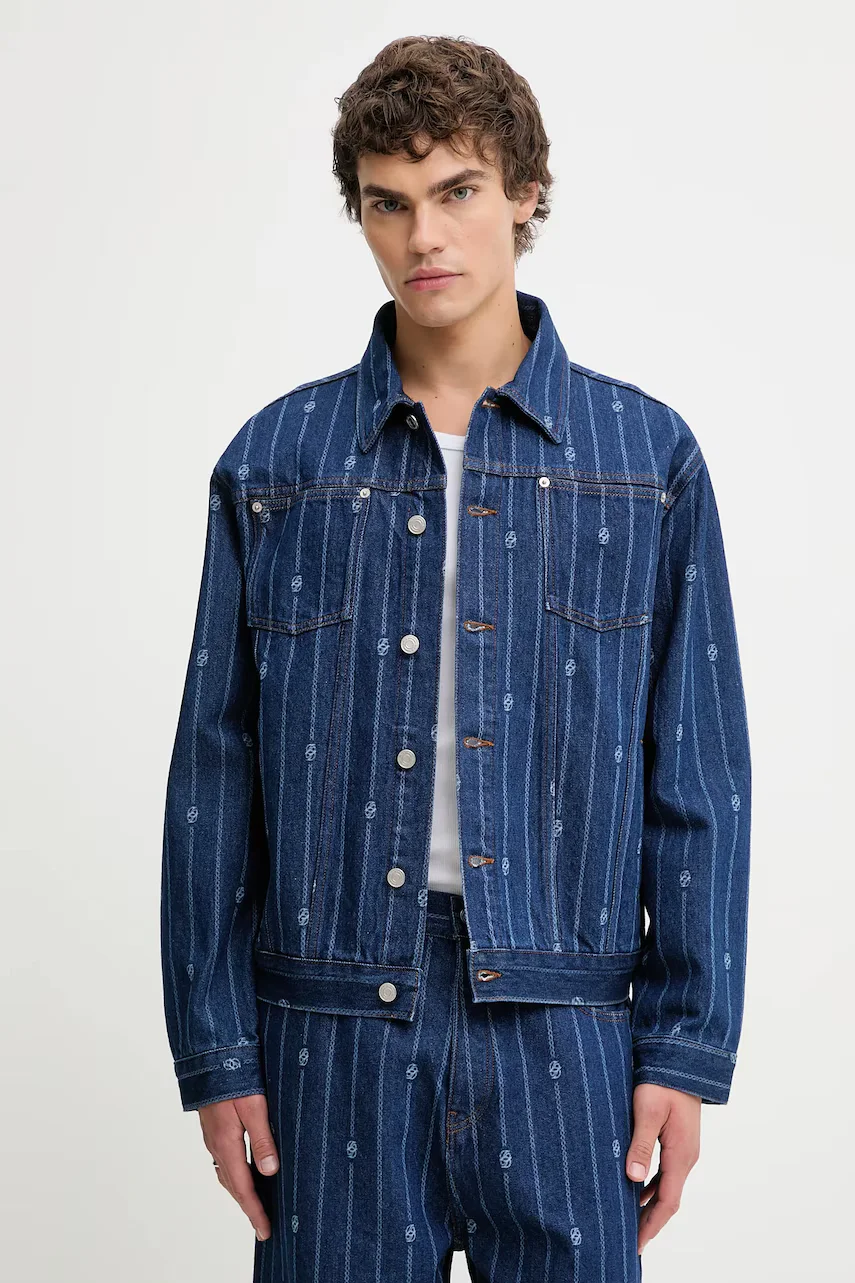Drôle de Monsieur Дънково яке La veste Denim Monogramme