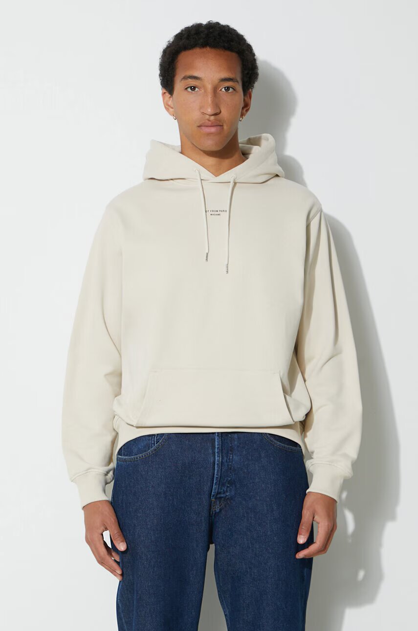 Drôle de Monsieur Памучен суичър Le Hoodie Slogan a Poche Classique