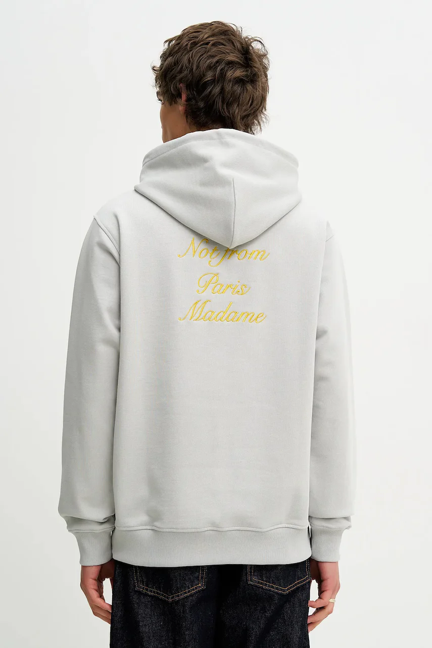 Drôle de Monsieur Памучен суичър Le Hoodie Slogan Calligraphy