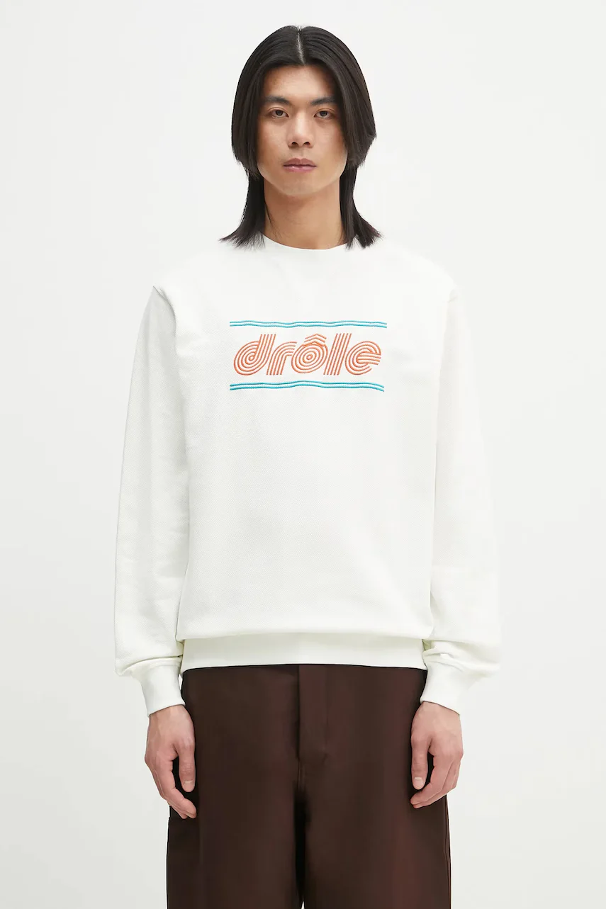 Drôle de Monsieur Памучен суичър Le Sweatshirt Pique Tennis