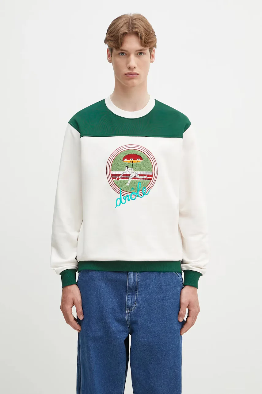 Drôle de Monsieur Памучен суичър Le Sweatshirt Tennis