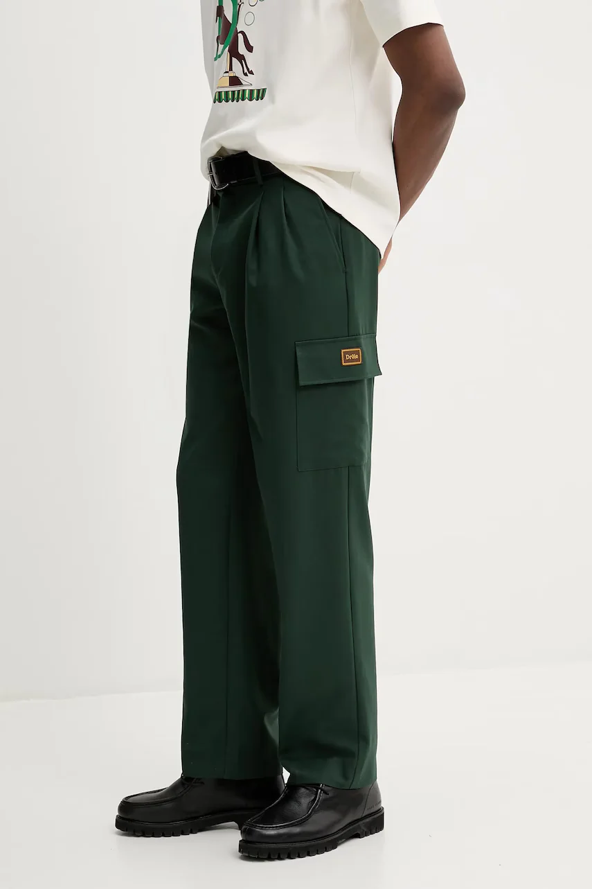 Drôle de Monsieur Панталон с вълна Le Pantalon Cargo Laine