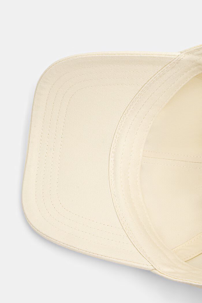 Drôle de Monsieur шапка с козирка мъжка от памук Vine Embroidered Slogan бежова L-CP206-CO138