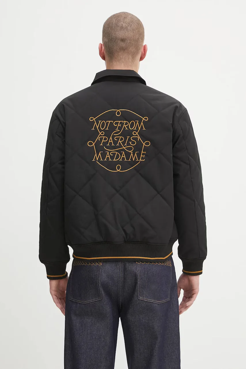Drôle de Monsieur Яке La Veste Slogan Tresses