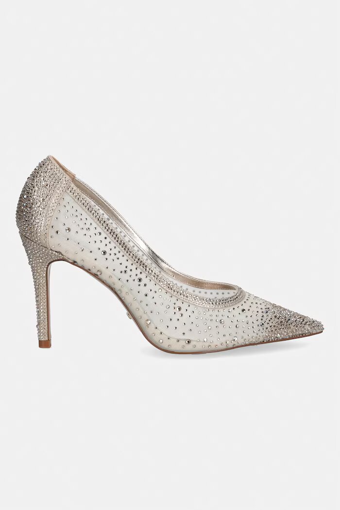 Dune London обувки с ток BRIGHTEST златни 0084500620015393