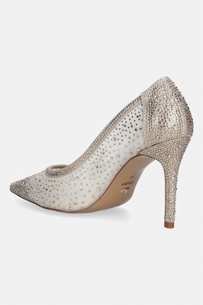 Dune London обувки с ток BRIGHTEST златни 0084500620015393