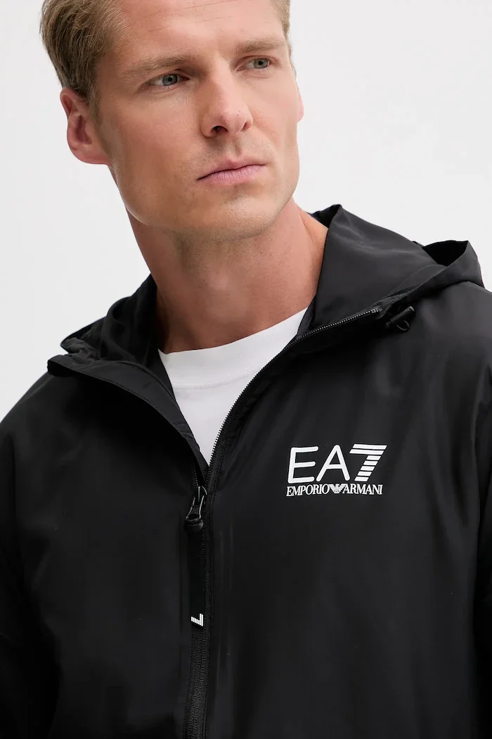 EA7 Emporio Armani Анцуг мъжки в черно