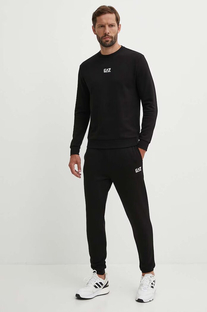 EA7 Emporio Armani Анцуг мъжки в черно PJVTZ.8NPV66