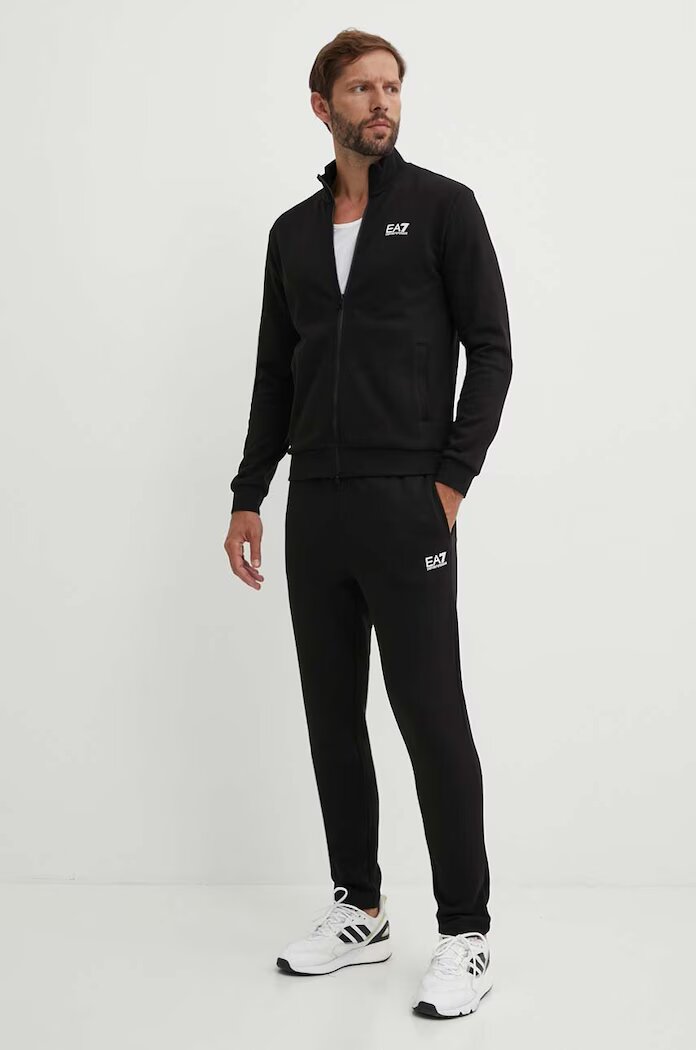 EA7 Emporio Armani Анцуг мъжки в черно PJVTZ.8NPV67