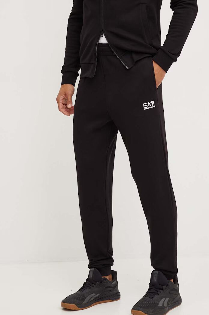 EA7 Emporio Armani Анцуг мъжки в черно PJVTZ.8NPV68