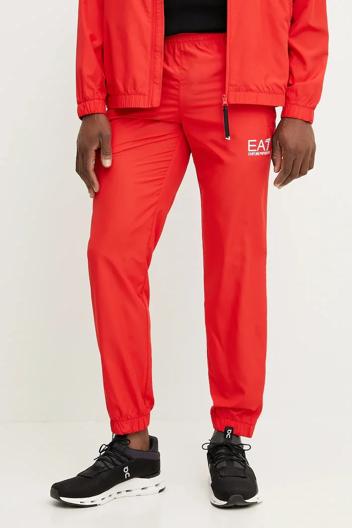 EA7 Emporio Armani Анцуг мъжки в червено