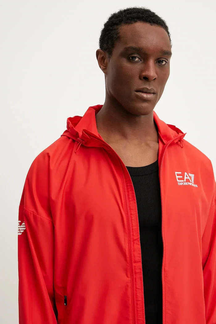 EA7 Emporio Armani Анцуг мъжки в червено