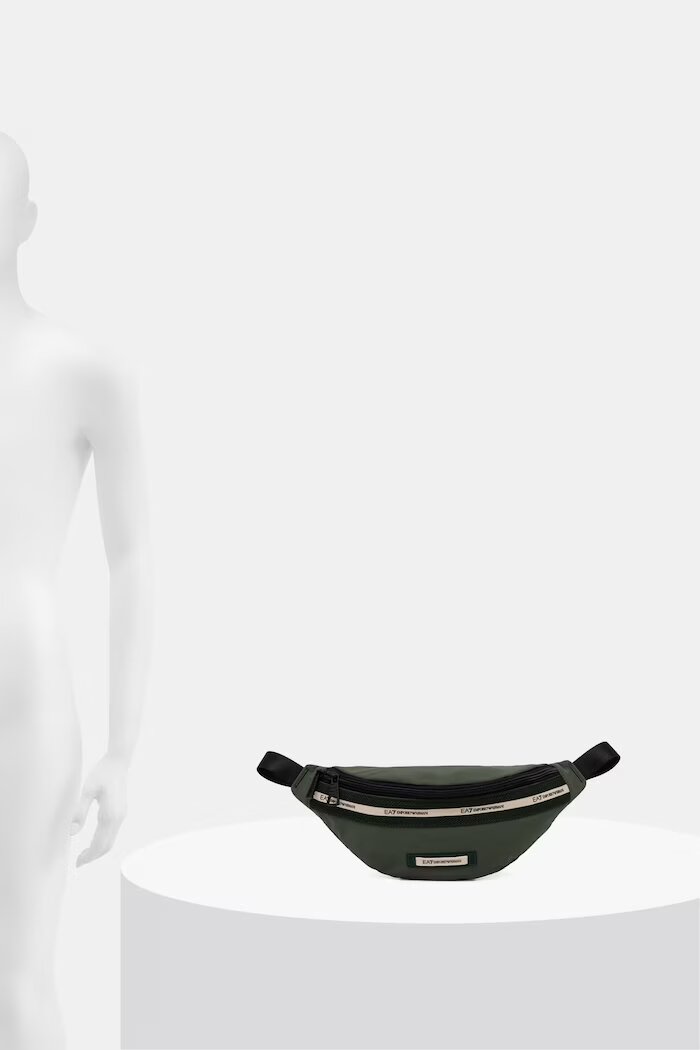 EA7 Emporio Armani чанта за кръста за носене на рамо зелена AF23098.7X000637