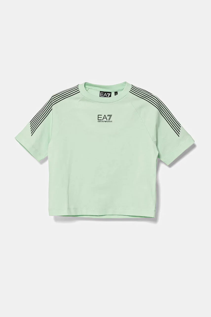 EA7 Emporio Armani Детска памучна тениска