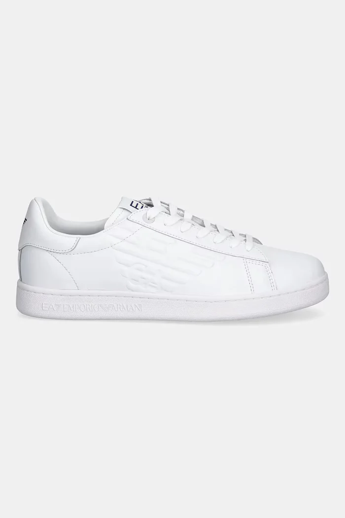 EA7 Emporio Armani Кожени маратонки в бяло AF10848.7X000331