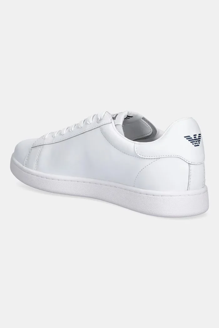 EA7 Emporio Armani Кожени маратонки в бяло AF10848.7X000331