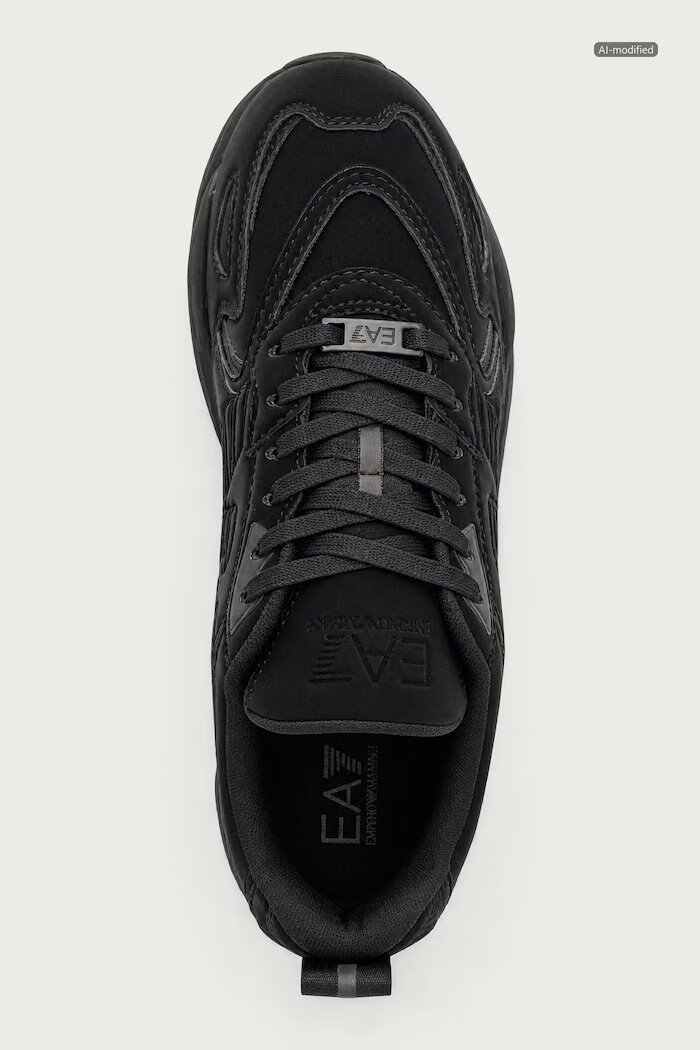 EA7 Emporio Armani маратонки черни AF28160.7X000306