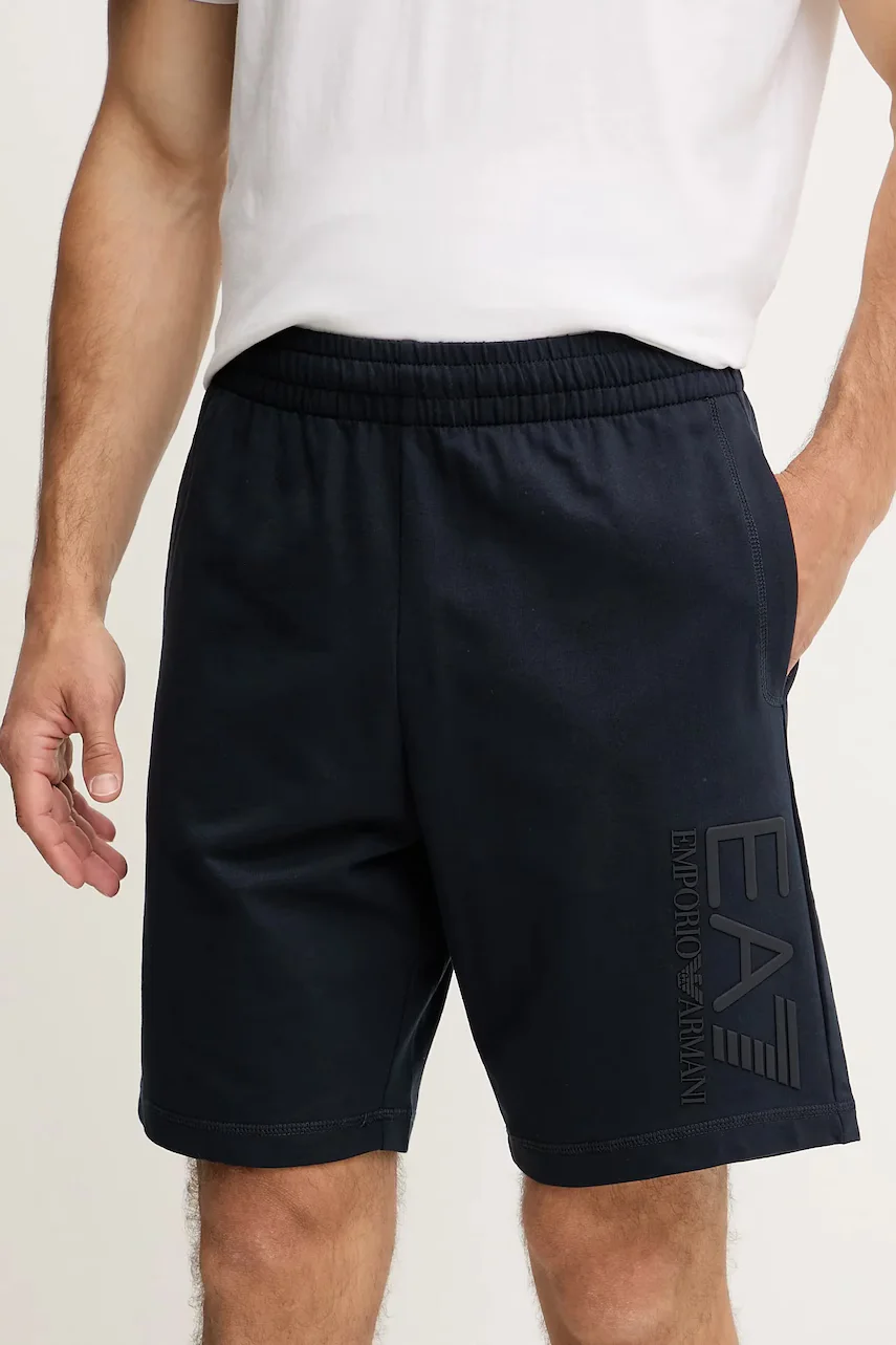 EA7 Emporio Armani Памучен къс панталон