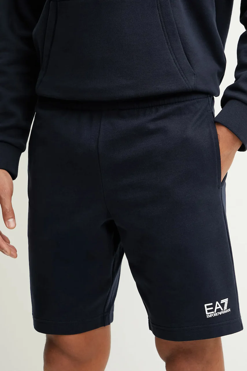 EA7 Emporio Armani Памучен къс панталон