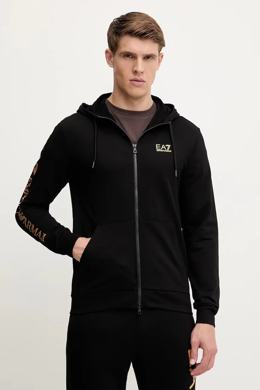 EA7 Emporio Armani Памучен суичър