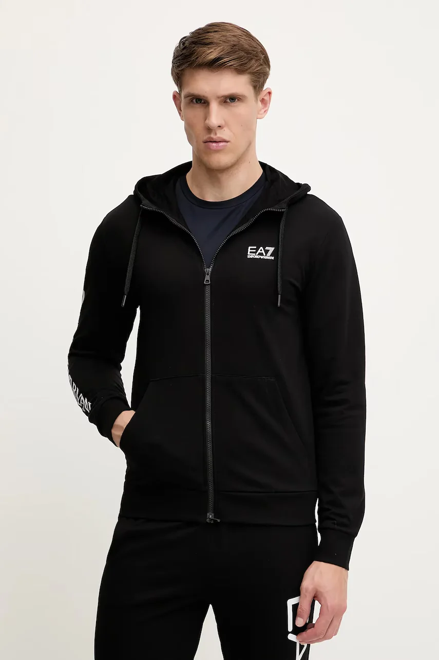 EA7 Emporio Armani Памучен суичър