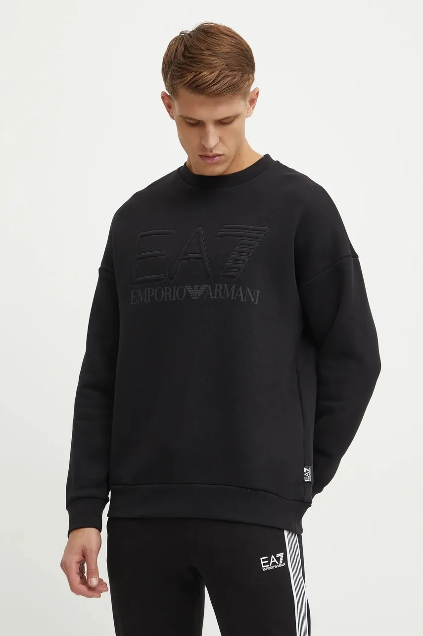 EA7 Emporio Armani Памучен суичър